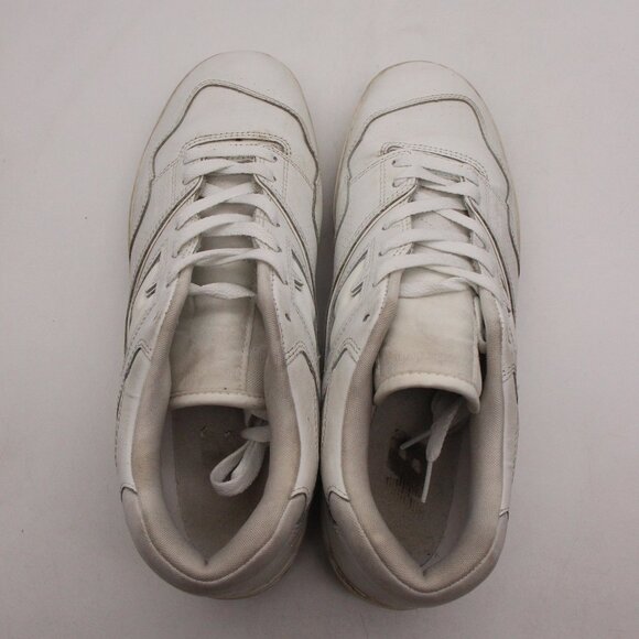 New Balance 550 Men's Size 12 D Tripe White Leather Sneakers BB550WWW - Picture 9 of 11